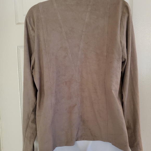 Faux Suede Jacket - Picture 2 of 3